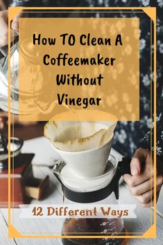 how to clean a coffeemaker without vinegar