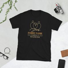 Family reunion shirt 2024 Personalized Family Reunion T-shirt Gifts For 2024 Family Shirt with Minimalist Design for Family Holiday T-shirt You've now found the staple t-shirt of your wardrobe. It's made of 100% ring-spun cotton and is soft and comfy. The double stitching on the neckline and sleeves add more durability to what is sure to be a favorite!   * 100% ring-spun cotton * Sport Grey is 90% ring-spun cotton, 10% polyester * Dark Heather is 65% polyester, 35% cotton * 4.5 oz/yd² (153 g/m²) * Shoulder-to-shoulder taping * Quarter-turned to avoid crease down the center SIZING: *       This style is unisex size. *       Before you order, please refer to the size chart in the pictures to make sure the width and length works for you. *       Tip: Take your favorite shirt, lay it on a flat Relaxed Fit Graphic Tee For Family Reunion, Crew Neck T-shirt With Relaxed Fit For Family Reunion, Crew Neck Relaxed Fit T-shirt For Family Reunion, Relaxed Fit Crew Neck T-shirt For Family Reunion, Black Short Sleeve T-shirt For Family Reunion, Custom Text Crew Neck T-shirt For Family Reunion, Family Reunion Short Sleeve Shirt With Letter Print, Relaxed Fit Short Sleeve Shirt For Family Reunion, Short Sleeve Shirt With Letter Print For Family Reunion