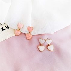 stud earrings for women Drip heart-shaped earrings Peach heart earrings Heart-shaped pendant fine jewelry accessories earrings,#Drip#heart#shaped Star Cartilage Earring, Cute Tshirt, Pink Heart Earrings, Jewelry Accessories Earrings, Dance Necklace, Cute Ear Piercings, Small Earrings Studs