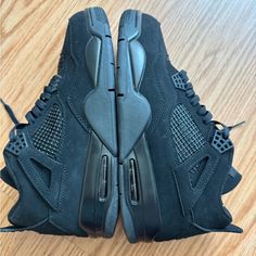 All Black Size 11 Free Socks Black Synthetic Air Jordan 4 For Sports, Black Air Jordan 4 Breathable For Sports, Black Air Jordan 4 High-top Breathable, Military Black Jordan 4, Air Jordan 4 Retro Military Black, Jordan Cp3, Jordan 4 Bred, 270 Nike, White Basketball Shoes