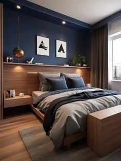 Young Mans Bedroom Ideas, Young Mans Bedroom, Boy Bedroom Ideas, Male Bedroom Ideas, Teenager Bedroom Design, Boys Dorm Room, Boys Room Design, Boys Bedroom Makeover, Teen Bedroom Designs