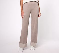 Supremely comfortable and oh-so cute, these ribbed pants feature the heavenly CozyChic Ultra Lite fabrication. From Barefoot Dreams. Comfy Ribbed Bottoms, Cozy Ribbed Wide Leg Bottoms, Beige Ribbed Pants For Loungewear, Comfortable Ribbed Pants For Fall, Ribbed Beige Pants For Loungewear, Casual Ribbed Beige Bottoms, Casual Beige Ribbed Bottoms, Stretch Neutral Bottoms For Loungewear, Cozy Neutral Bottoms For Fall