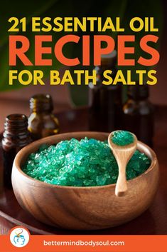 Diy Bath Salts With Essential Oils, Bath Salts Diy Recipes, Home Spas, Diy Bath Salts, Foot Soaks, Bath Salts Recipe, Bath Salts Diy, Dried Orange Peel, Bath Recipes