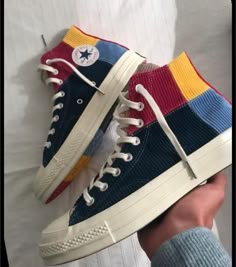 Corduroy Converse, Patchwork Converse, Boty Converse, Classic Converse, Converse Outfit, Outfit 2020, Pink Corduroy