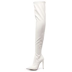 TAAFO Women White Green Stiletto High Heel Sock Over The Knee Stretch Thigh Legging Heels Crotch Boots Baddie Black chocolate-44 Baddie Black, Boots Leggings, Leggings And Heels, Knee Stretches, Boots And Leggings, Black Chocolate, Knee High Heels, Socks And Heels, Heels Boots