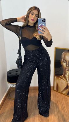 30th Birthday Outfit, Look Disco, Glitter Outfit, Chique Outfit, Vegas Outfit