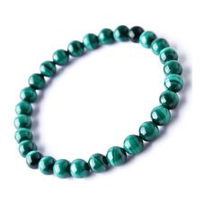 PRICES MAY VARY. Adjustable Size : The Malachite bracelet's length is approximately 6.5 inches, ideal for 5.5″ to 6.3″ wrist, this size is perfect for woman’s sized wrist, providing a comfortable and secure fit. Whatever the occasion, this crystal protection bracelet will look fantastic. Powerful Protection and Purification : Malachite is renowned for its strong protective and purifying properties, absorbing negative energies. Embrace change and transformation with Malachite, helping you navigat Crystal Protection, Precious Stones Bracelet, Women Healing, Malachite Bracelet, Handmade Crystal Jewelry, Embrace Change, Protection Bracelet, Jewelry Birthday, Birthday Jewelry Gift