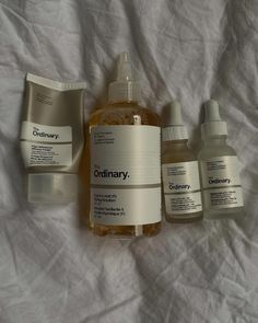 The Ordinary Daily Set, Skin Care Aesthetic The Ordinary, The Ordinary Skincare Daily Set, The Ordinary 100% Plant-derived Squalane, The Ordinary Pycnogenol 5%, Silicone Primer, Skin Regimen, Natural Skin Care Remedies, Diy Skin Care Recipes