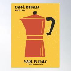 High-quality posters to hang in dorms, bedrooms or offices. Multiple sizes are available. Printed on 185gsm semi gloss poster paper. Additional sizes are available. Exhibition poster | Retro poster | Mid century modern art Quotes For Coffee Lovers, Vintage Poster Aesthetic, Aesthetic Bar, Indie Decor, Coffee Art Print, Poster Aesthetic, Italy Print, Coffee Poster, Bar Kitchen