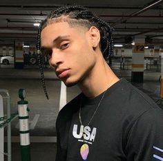 Braids For Boys, Men Hairstyle, Black Men Hairstyles, Cute Black Guys, Mens Braids, Mens Braids Hairstyles, Hair Reference, Long Hair Styles Men, Boy Hairstyles