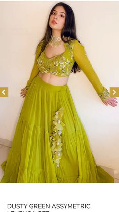 Elegant Lehenga Classy, Grand Lehenga, Marriage Dresses, Trendy Outfits Indian, Mehendi Outfits, Indian Outfits Lehenga