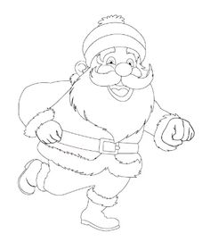 Cupid The Reindeer, Reindeer Drawings, Santa Claus Coloring Pages, Christmas Present Coloring Pages, Santa Claus Coloring, Reindeer Printable, Reindeer Drawing, Father Xmas, Panda Coloring Pages