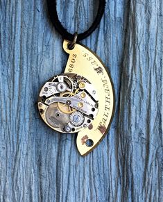 Excited to share the latest addition to my #etsy shop: SALE Steampunk Gold Men's Necklace, Steampunk Wedding Necklace, Cosplay, Unique Necklace, Women's Necklace, Men's Gift, Unusual Necklace #accessories #watch #gold #brown #mensjewelry #technojewelry #uniquejewelry #watchnecklace #steampunkwedding Art Nouveau Earring, Unusual Necklace, Women's Necklace, Steampunk Wedding, Steampunk Accessories, Steampunk Necklace, Gothic Steampunk, Steampunk Clothing, Necklace Accessories