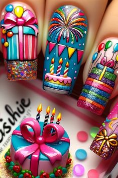 33 Birthday, Creative Ideas To Make, Graduation Nails