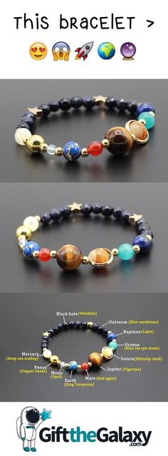 Bracelets Outfit, Lady Fashion, Our Solar System, Affordable Gifts, Adjustable Bracelet, Stone Bracelet, Accessories Jewelry