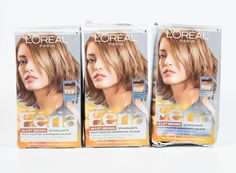 3 Loreal Paris Feria Permanent Hair Color #B61 HI-LIFT COOL BROWN - box damage 3 Loreal Paris Feria Permanent Hair Color #B61 HI-LIFT COOL BROWN - box damage Welcome to ShopCrownhouse beauty central! Stock up on your favorites and save! Item: 3 Loreal Feria Shimmering Hair Color You Will Receive: 3 Applications Color:#B61 Hi-Lift Brown Condition: New! - There is some box damage but the contents are unharmed. Dear Shoppers: Boxes of hair color may or may not be sealed. If opened, their contents have been verified and unless otherwise stated, are complete kits. Boxes may be dented, taped or torn. This only affects the cardboard, not the product. Packing peanuts will be placed in the boxes to avoid them being crushed in shipment. Loreal Paris Feria, Feria Hair Color, Cool Brown, Hair Rinse, Highlights Brown Hair, Skin Allergies, Winter Hair Color, Permanent Hair Color, Hair Dye Colors