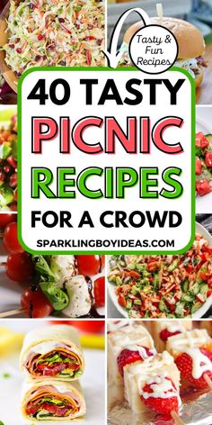 40 tasty picnic recipes for a crowd