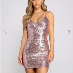 Reposhing This Item I Purchased From @Rebeccaallie. It Wasn’t Approved For My School Dance, So It Has Never Been Worn. Formal Sequin Dress With Spaghetti Straps For Party Season, Formal Sequin Spaghetti Strap Dress For Party Season, Formal Pink Sequin Mini Dress, Formal Pink Mini Dress With Sequins, Summer Formal Sequin Bodycon Dress, Sequined Bodycon Dress For Summer Formal, Sequin Bodycon Dress For Summer Formals, Summer Sequined Bodycon Dress For Formal Occasions, Elegant Pink Sequin Dress For Date Night