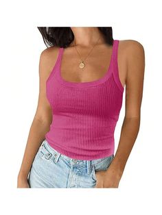 About this item
Material: Soft and stretch cotton tops,lightweight and breathable fabric,non see through,easy to clean,recommended for hand washing with similar color clothing
Features: Special summer scoop neck, sleeveless and backless,take more sexy and cool for you
Occasion: Casual and athletic tank top for women/girl,perfect for office ,workout summer holiday,trip,hiking,cycling,beach,shopping.etc
Match: Choose for yoga/exercise top, good pair with leggings, pants, shorts. Wear it with your Casual Solid Seamless Tank Top, Cotton Stretch Solid Color Tank Top, Casual Seamless Solid Tank Top, Casual Stretch Camisole In Solid Color, Stretch Casual Camisole In Solid Color, Casual Stretch Solid Color Camisole, Casual Seamless Solid Color Tank Top, Solid Ribbed Tank Straps Tops, Solid Ribbed Tops With Tank Straps