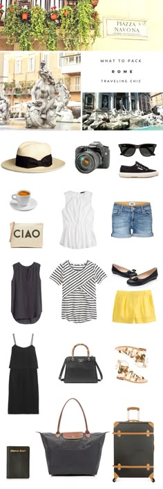 a bunch of different types of clothing and accessories