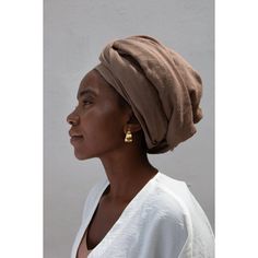 Handcrafted from recycled brass and surgical steel posts by our artisan partner team in Malawi, the Sina earrings come in a satin finish. No two pieces are identical— slight variations should be embraced. Hair Wrap Scarf, Hair Wraps, Eco Friendly Fashion, Turbans, Head Wrap, Individual Style, Head Wraps, Two Pieces, Hair Inspo