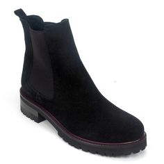 La Canadienne Conner Waterproof Chelsea Boot Womens Shoes Black Suede Colorful Jeans, Shoe Technology, Lace Booties, Fall Booties, Wedge Heel Boots, Black Chelsea Boots, Cute Sandals, Chelsea Boot, Pull Tab