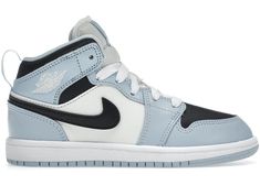 Buy and sell StockX Verified Jordan shoes on StockX including the Jordan 1 Mid Ice Blue (PS) and thousands of other sneakers with price data and release dates. Logo Wings, Air Jordan 1 Mid White, Sail Shade, School Shoe, Nike Air Jordan 1 Mid, Wings Logo, Un Logo, Nike Air Jordan 1, Air Jordan 1 Mid