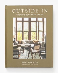 the book outside in interiors born from nature