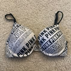 *Wear Everywhere Push-Up Bra *Pre Worn In Great Condition!! *32c Cleaning Out My Closet And Trying To Find New Homes For Things That Are In Excellent, If Not Perfect/Never Worn Condition! Victoria Secret Push Up Bra, Vs Pink Clothes, Mcbling Outfits, Pushup Bras, Vs Pink Outfit, Pink Clothes, Shirts And Pants, Body Smells, Birthday Wish List