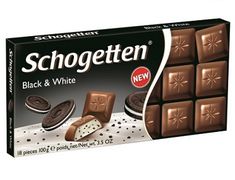 schogetton black and white chocolate bar