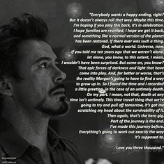 black and white photo with text from the movie iron man