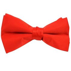 Complete your little darling's tuxedo, uniform, or costume with this pre-tied poly satin bow tie with a metal clasp on the back that hooks directly onto the collar of a shirt. This handsome bow tie has an easy-on, easy-off hook closure that makes dressing up that much easier And It's pre-tied. Perfect for parties, weddings, birthdays, holiday parties or formal occasions. Bow ties made a comeback & they're here to stay! Pre-tied Solid Color Satin Bow Tie, Butterfly Knot Bow Tie, Red Satin Bow Tie Adjustable, Red Satin Standard Bow Tie, Classic Adjustable Red Bow, Adjustable Red Satin Bow Tie, Red Butterfly Knot Bow Tie For Black Tie Events, Classic Red Ties With Bow Tie Back, Fitted Red Bow Tie For Black Tie Events