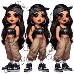 Chicana in black in 3 poses Bride Of Chucky, Angel Tattoo Designs, White Drawing, Angel Tattoo, Cute Cartoon Drawings