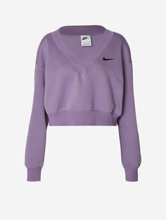 80% cotton, 20% polyester
 V-neckline
 Slightly cropped
 Swoosh on chest


Size & Fit:
Regular fit
 Model is 174 cm tall and wears size XS Nike Sportswear Phoenix Fleece, Special Clothes, Nike Sweatshirt, Nike Sweatshirts, Fleece Sweatshirt, Sweater Coats, Chest Size, Nike Sportswear, Jean Jacket