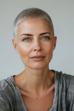 85+ Stunning Hairstyle Ideas For Women Over 40 Long Sleek Hair, Short White Hair, Short Hair Pixie Cuts, Short Sassy Hair