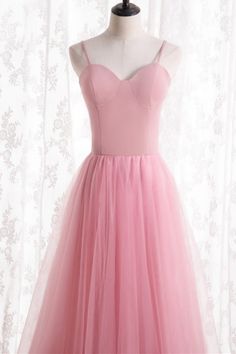 This long dress envisions in spaghetti straps and invisible zip up. The simpy princess pink long party dress is made of tulle fabric. Cheap pink party dress under $120 with free shipping&returns. SKU: 1034 Free Shipping Ship in 7-10 days Material: sequins . Fully lined for added comfort. US 2 - US 16. Refer to our size chart to choose correct size. We offer free returns in 7 days. Please refer to our return policy page for more details. Pink Party Dress, Long Party Dress, Pink Party Dresses, Short Homecoming Dress, Pink Party, Pink Tulle, Pink Parties, Tulle Fabric, Party Dress Long