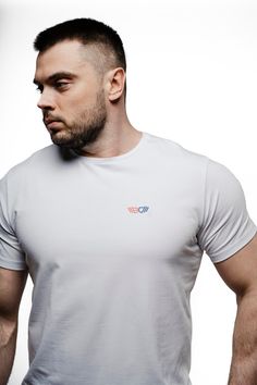 Crafted from black cotton, this short-sleeve pick from WBCM is the perfect solution for daily wear. The basic logo tee is a regular crew neck, featuring coloured logo printed on the left chest. Body Warmer, Logo Tee, Logo Tees, Logo T Shirt, Strength Training, Weight Lifting, Tshirt Logo, Black Cotton, White Undershirt