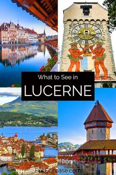 lucerne is one of the most beautiful towns in europe and it's unique