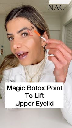 Dr. Bita Zadeh Farrell | #magicbotoxpoint #botoxbrowlift #botoxhoodedeyelids #hoodedeyelids #botox #botoxtraining #drbitafarrell #naturalaestheticscenter | Instagram Platysmal Band Botox Before And After, Traptox Before And After, Botox Forehead, Natural Facial Mask, Facial Routine Skincare