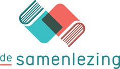 the logo for de sameliezing, which is designed to look like an open book