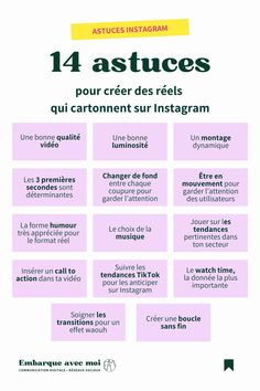 Tu rêves de percer sur Instagram ? Ce guide te montre comment créer des réels dynamiques et engageants pour attirer les bons abonnés. Apprends à te filmer sans stress et à captiver ton audience avec un montage pro et de la créativité ! #AstucesInstagram #CréationDeRéels #SocialMediaTips Instagram Guide, Inbound Marketing, Instagram Marketing, Film