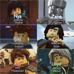 lego character names in different languages