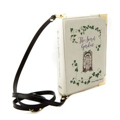 The Secret Garden Book, Cynical Quotes, Secret Garden Book, Book Purse, Book Clutch, Book Pouch, Book Tote Bag, Well Read, Faux Leather Handbag