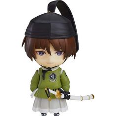 From the popular browser and smartphone game Touken Ranbu -ONLINE- comes a Nendoroid of the Sacred Blade forged by Sanjo, Ishikirimaru! He comes with three face plates including a standard expression, a combat expression and a smiling expression based on his "let's do our best today as well" line from the game! His sword can be displayed both sheathed or drawn and he comes with a removable eboshi hat. Imported from Good Smile Company. Smiling Expression, Japan Package, Kids Toy Store, Face Plates, Figure Size, Chuck Norris, Action Figures Collection, Good Smile, Isle Of Man