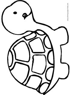 a drawing of a turtle with its head in the air