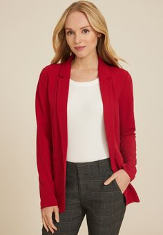 Women's Blazers - Meet The Most Versatile Blazer In Your Closet. Super Sharp Look With Extra S-T-R-E-T-C-H That Take You From Conference Room To Cocktails Comfortably..mar-Pdp-Section .mar-Product-Description {Color: #000;}.mar-Pdp-Section .mar-Product-Description Ul .mar-Pdp-Section .mar-Product-Description Ul>Li {Margin-Left: 10Px;padding-Left: 10Px;}.mar-Pdp-Section .mar-Product-Description .mar-Product-Description-Content Ul Li{List-Style-Type: Disc;margin: 0 0 5Px;padding-Left: 5Px;}.mar-Pd Work Essentials, Women's Blazers, Curvy Jeans, Womens Blazers, Long Sleeve Blazers, List Style, Cozy Sweaters, Hat Hairstyles, Online Accessories