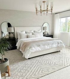 Decent Bed Design, Beautiful Bed Designs, Bed Design Ideas, Neutral Bedroom Decor, Classy Bedroom, Bunk Bed Designs, Luxury Bed Sheets, Beautiful Bed, Bed Design Modern