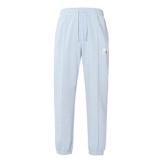 (WMNS) Nike Living Series Solid Color Logo Printing Elastic Waistband Bundle Feet Sports Pants/Trousers/Joggers Gray DD7002-438 (Women's) Color Logo, Sports Pants, Fleece Pants, Pants Trousers, Sport Pants, Stylish Sneakers, Perfect Pair, Trousers, Solid Color