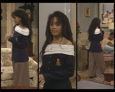 Lisa Bonet Cosby Show, Denise Huxtable, Cosby Show, The Cosby Show, Old School Fashion, Lisa Bonet, 90s Fashion Outfits