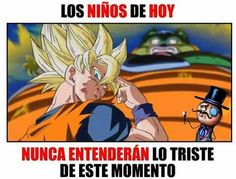 an image of a cartoon character with captioning in spanish for the movie dragon ball